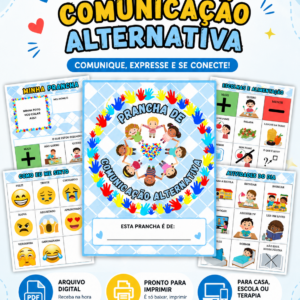 PRANCHA DA COMUNICAÇÃO PCD 😍