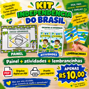 KIT INDEPENDÊNCIA 💚