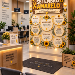PAINEL SETEMBRO AMARELO 💛