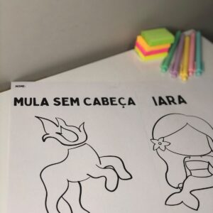 ATIVIDADES PARA COLORIR (FOLCLORE)