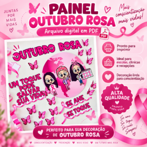 Painel Outubro Rosa 🩷